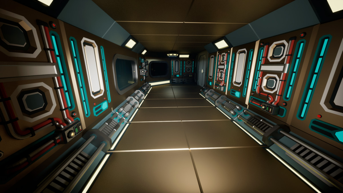 Sci-Fi Planetary Outpost: Ultimate Modular Construction Kit, low-poly stylized