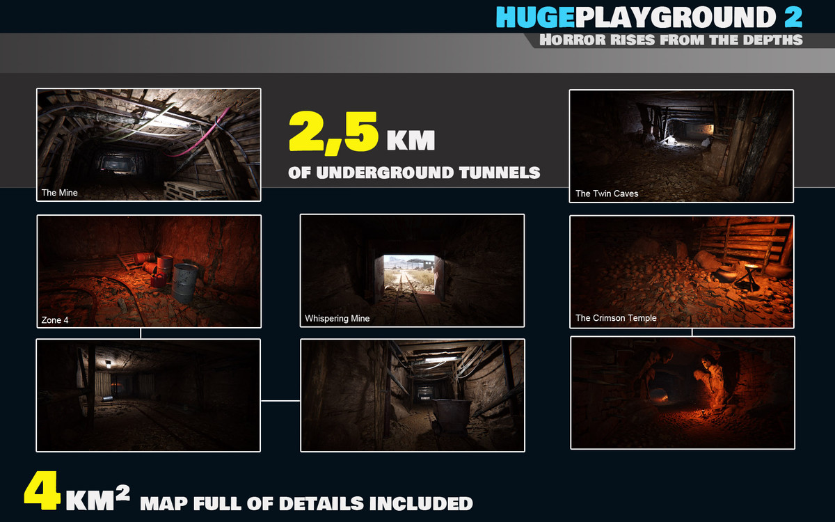 Huge Playground 2 : Horror rises from the depths