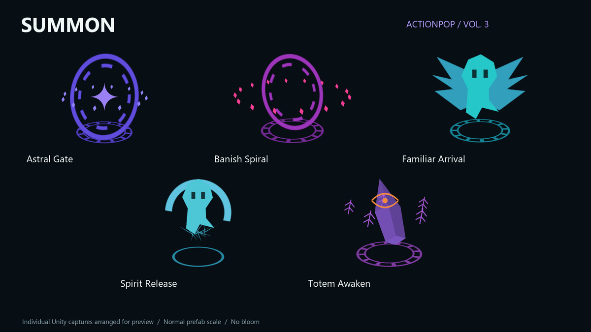 ActionPop – Stylized Gameplay VFX Pack Vol. 3