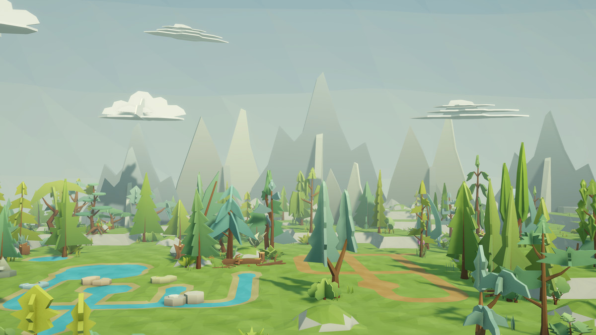 MK Low Poly - Flat Environment