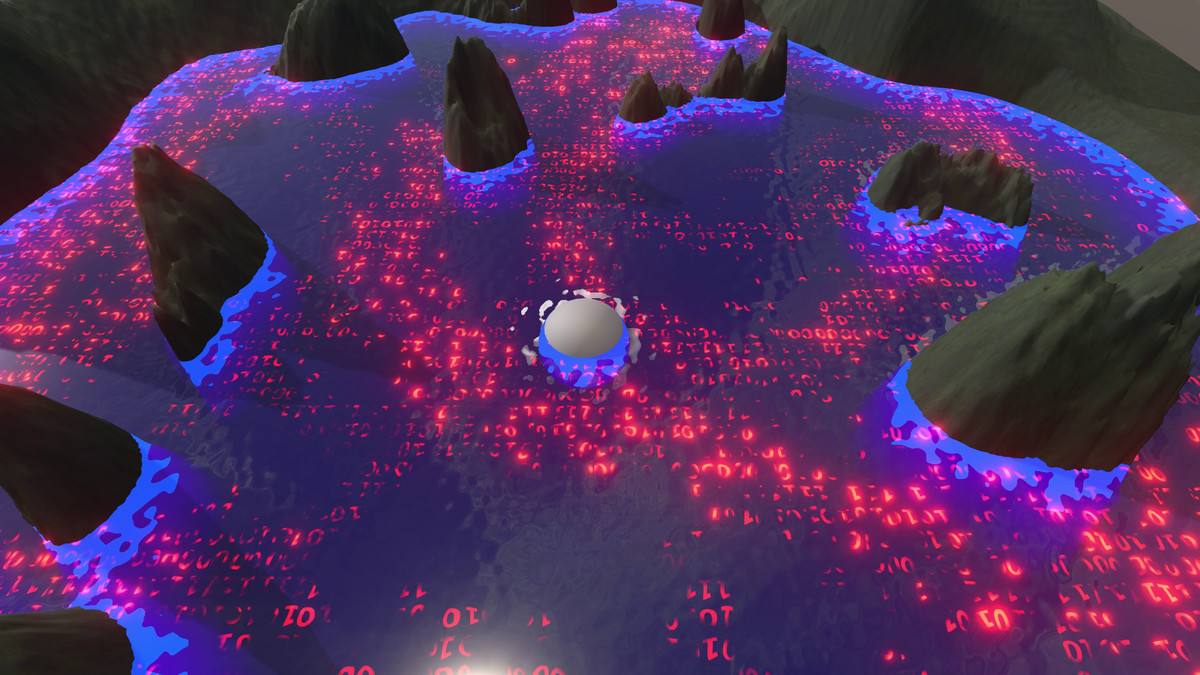 Cyber Neon Water Shader