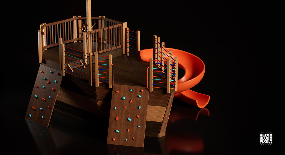 Modern Children’s Playground