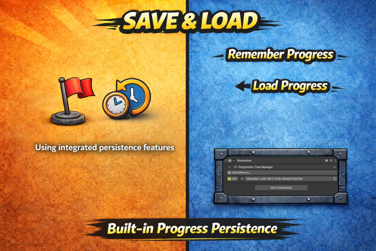 Progression Tree Builder for Game Creator 2