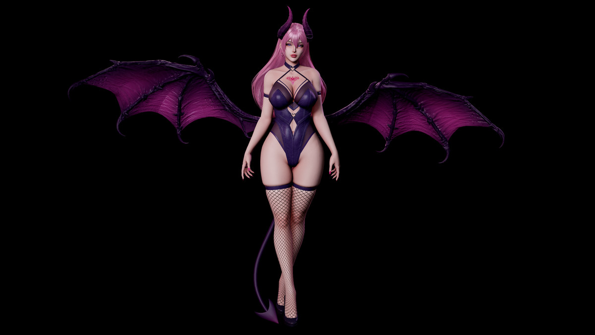Vespira Succubus - Game Ready