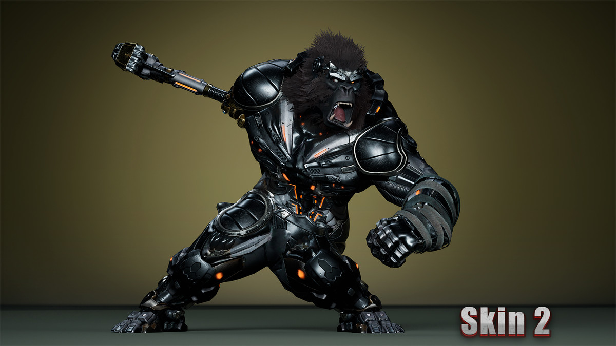 Sci-Fi Titan Gorilla