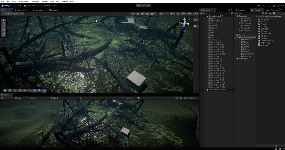 Swamp shader 2 (URP)