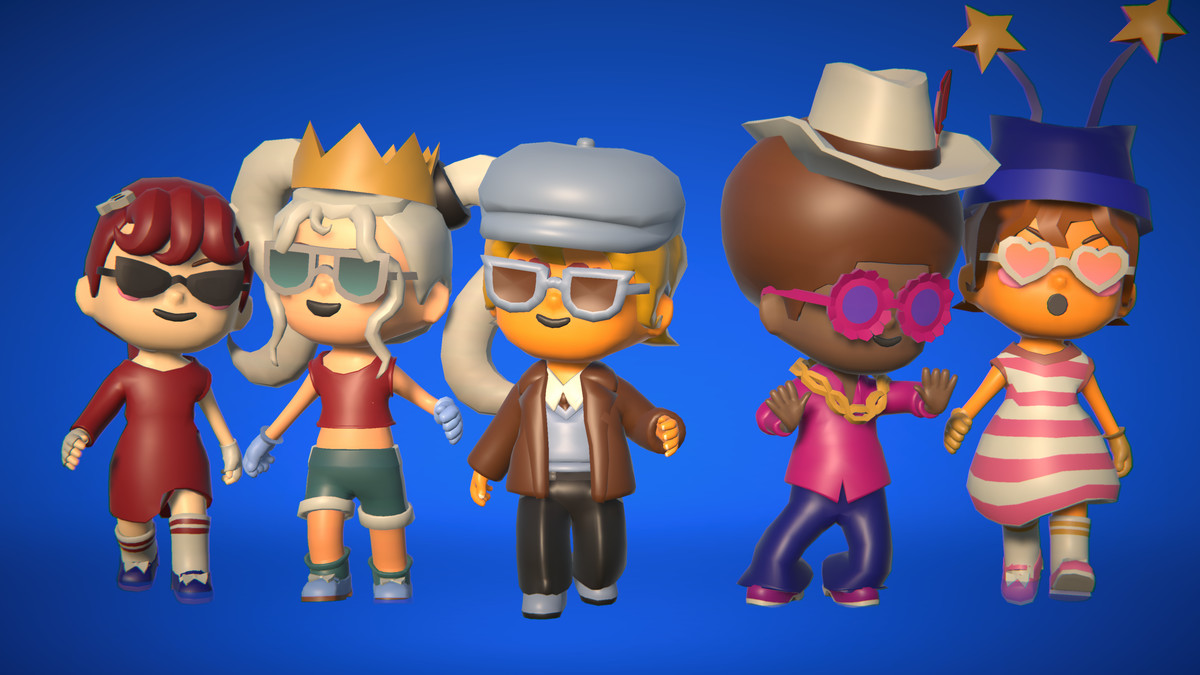 Cute Modular Character Pack – Low Poly Animated