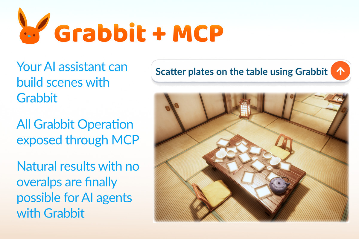 Grabbit 2 - Physics Placement & Collider Generation