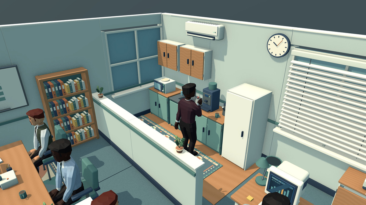 FrostOffice - Low Poly Office & Characters