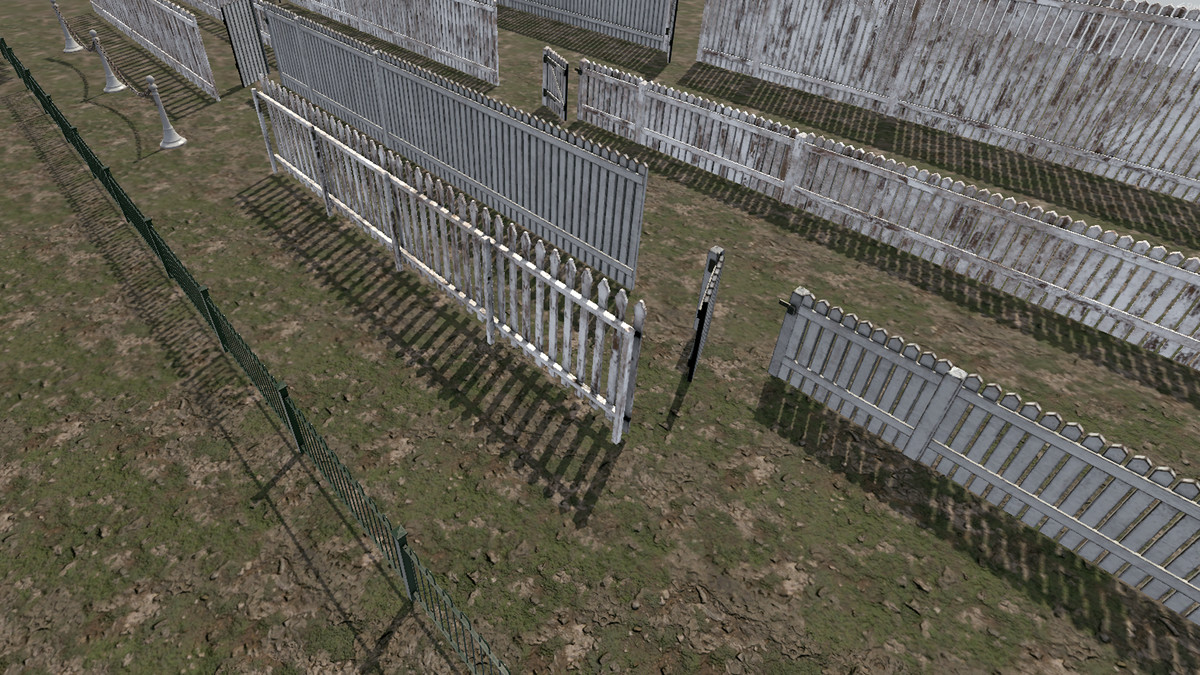 Modular Picket Fencing