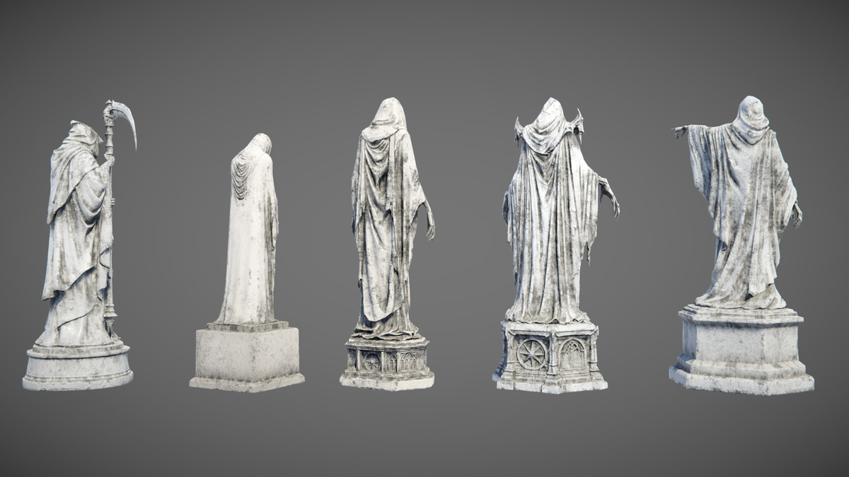 Haunted Statues