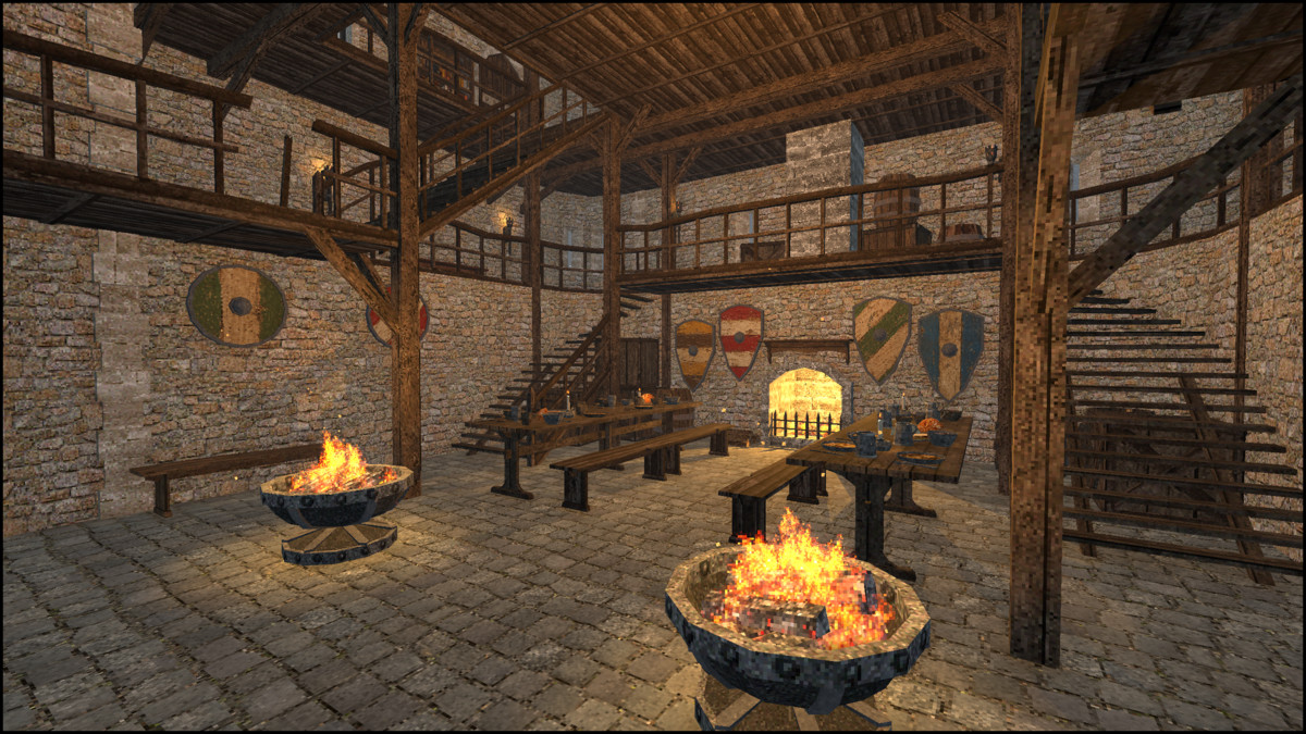 Cold Fortress - Retro Style Modular Environment Pack