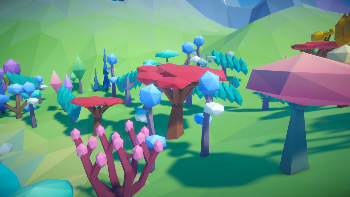 MK Low Poly Trees - Fantasy