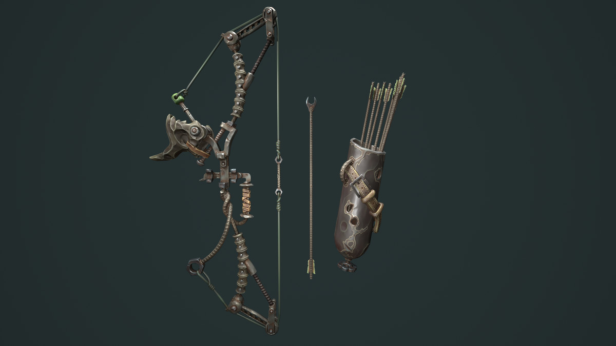 Desert Bow quiver arrow