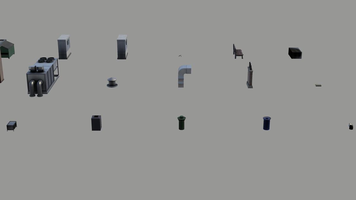HexForge Urban Props Pack