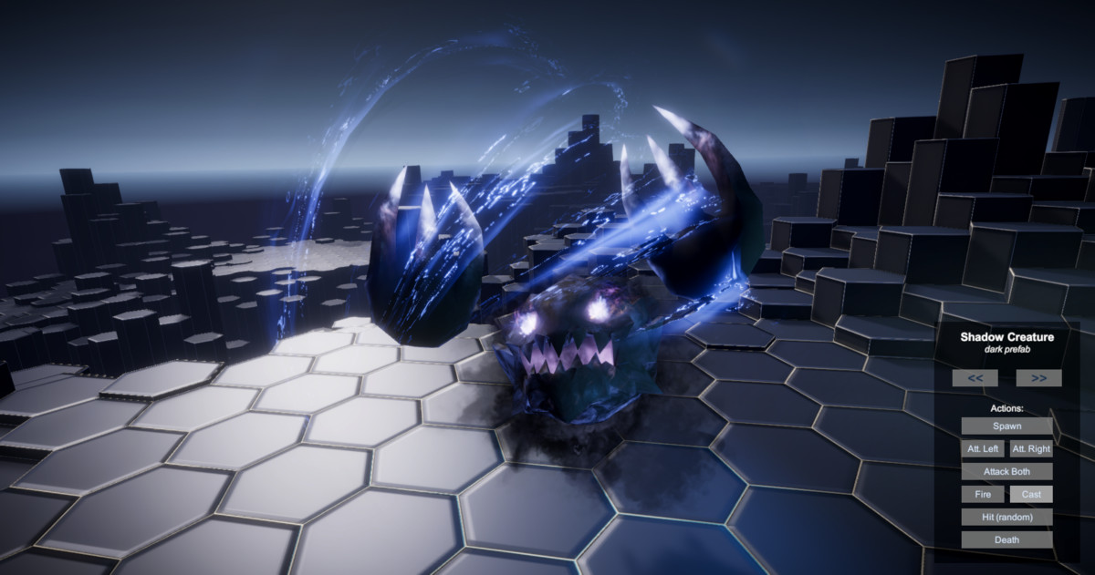 UNI VFX 6D: Shadow Creature