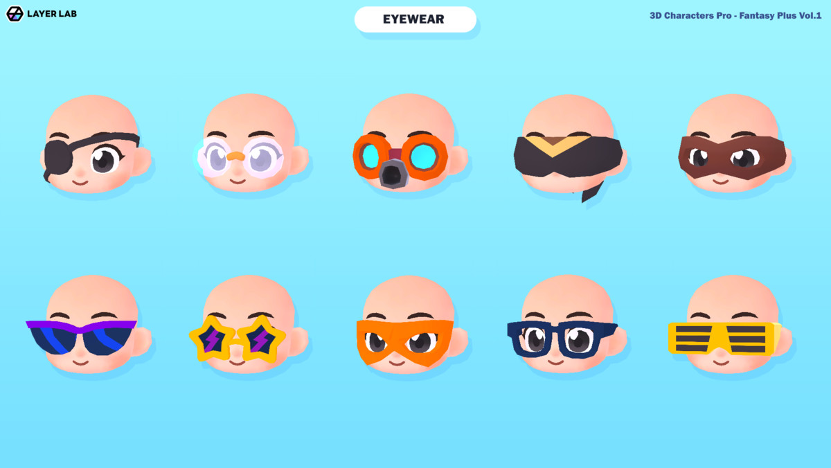 3D Characters Pro - Fantasy Plus Vol. 1