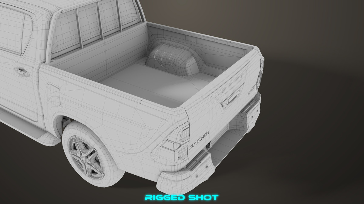 Pickup Truck 04 Brown URP HDRP Textures