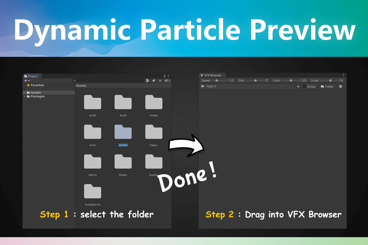 Dynamic Particle Preview | VFX Browser