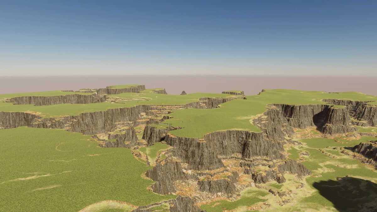 Procedural Canyon Terrains 8K