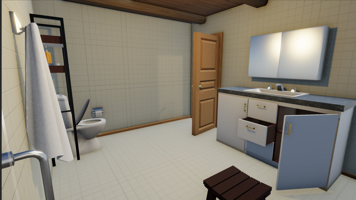 Modern Cottage & Props