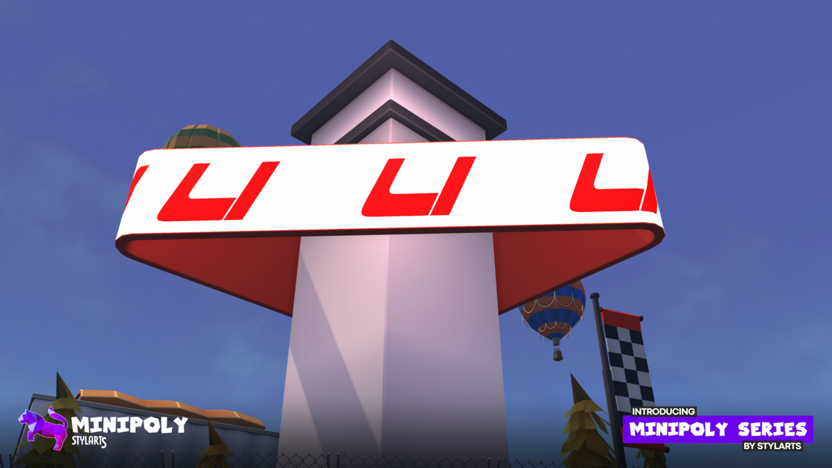 Minipoly Series - Race Track ( Stylized Lowpoly Environment ), image 16