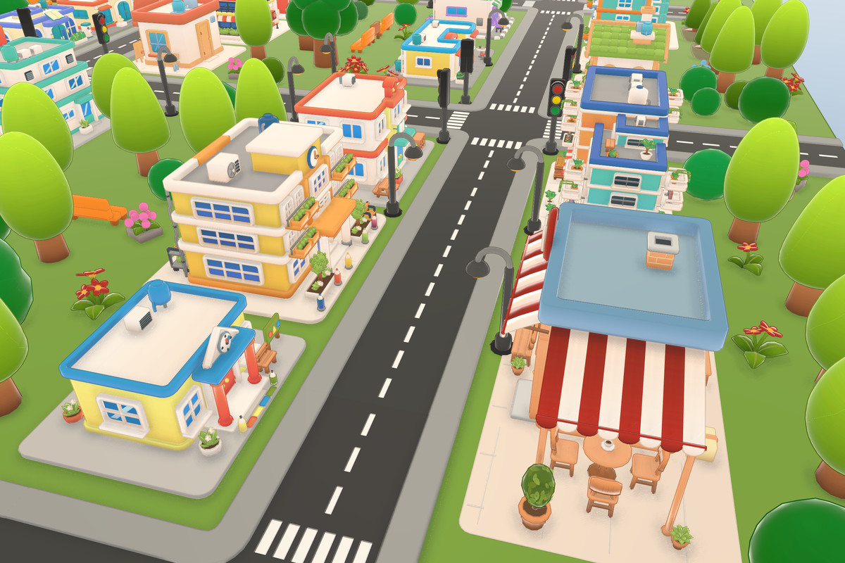 Cozy City - Chibi Stylized City Buildings