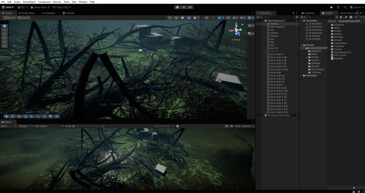 Swamp shader 2 (URP)
