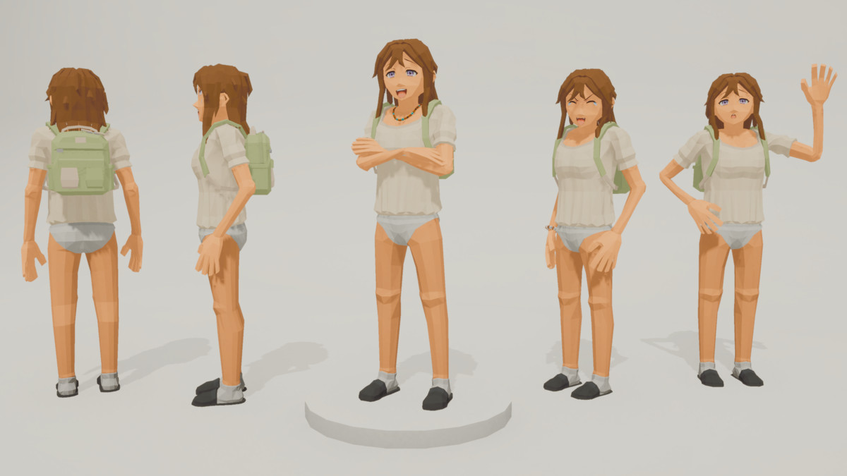 Anime Stylized Character Customizer