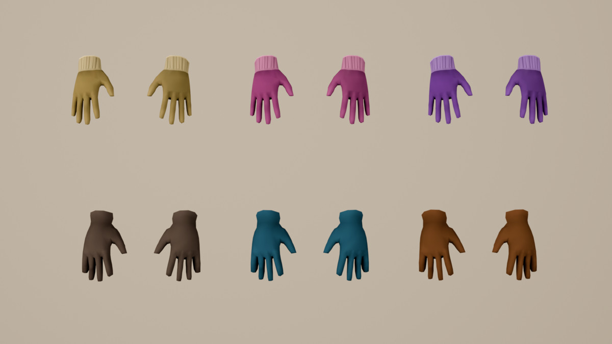 Modular Female Character Creator