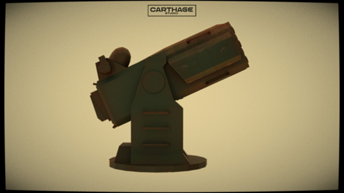 Modular lowpoly Missile & Launcher Pack