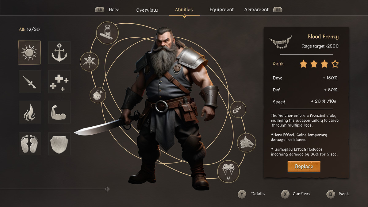 Fantasy RPG GUI