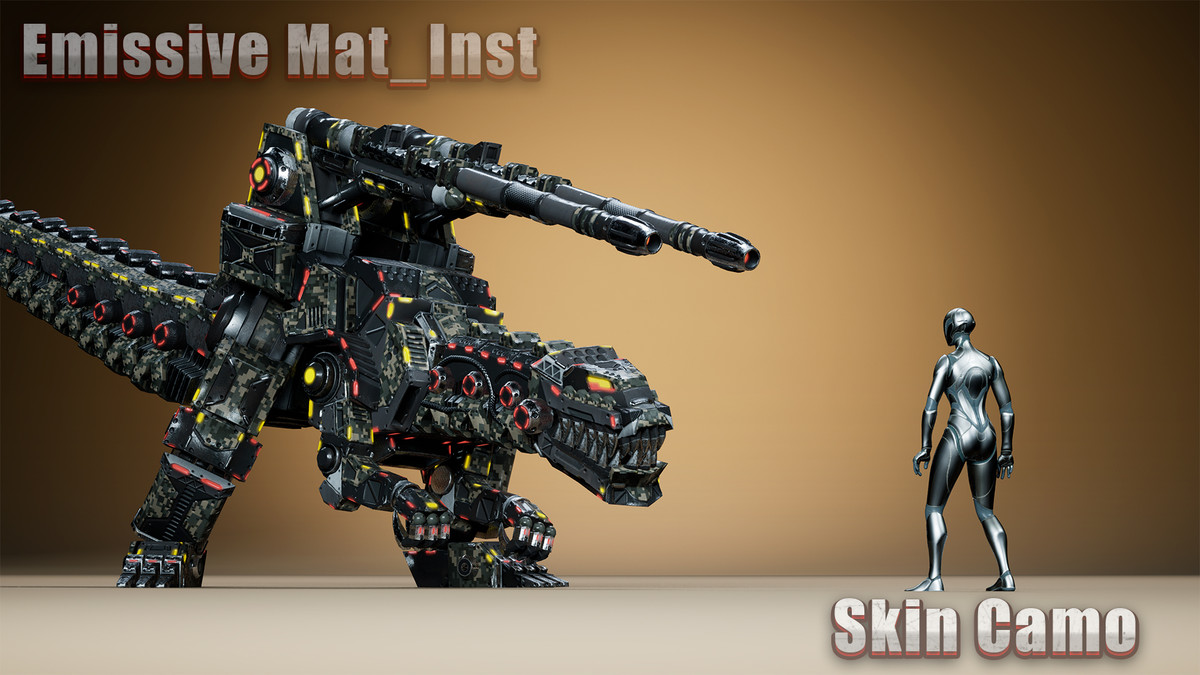 Sci-Fi Dino Gunner