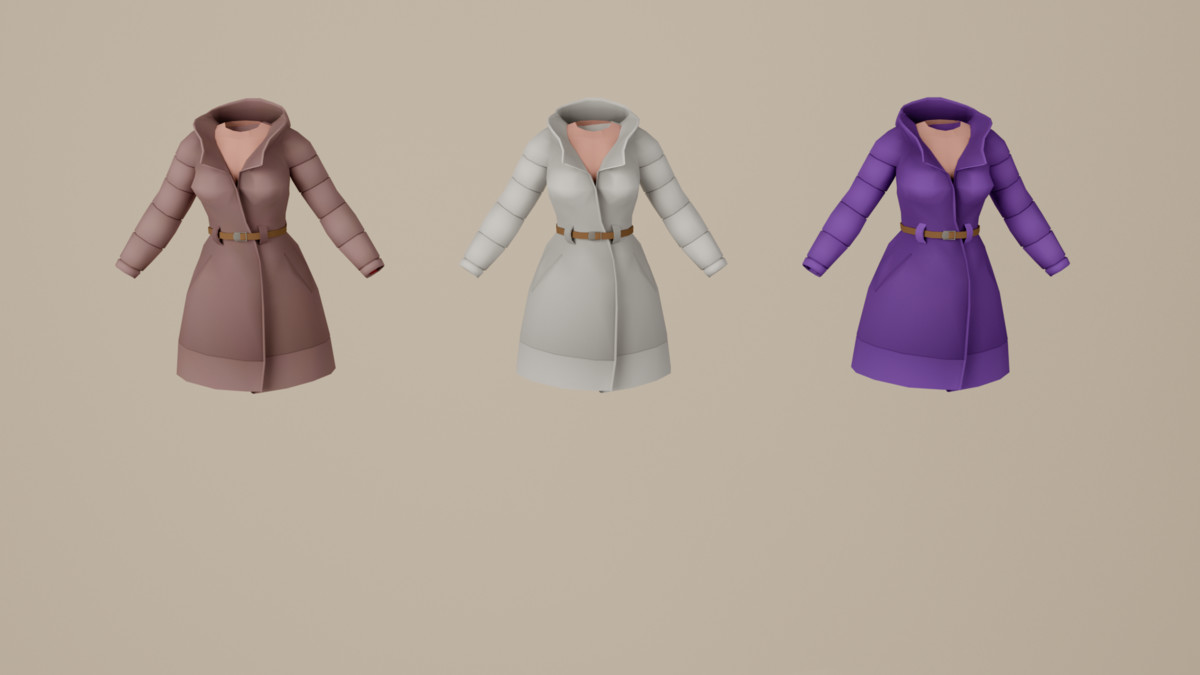 Modular Female Character Creator