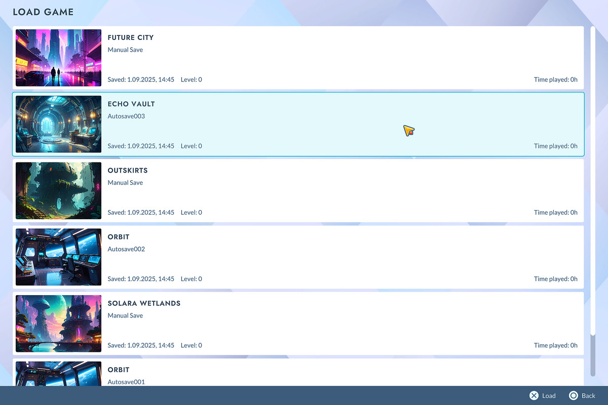 Everwatch GUI - Sci-Fi Complete Game UI Pack + sources