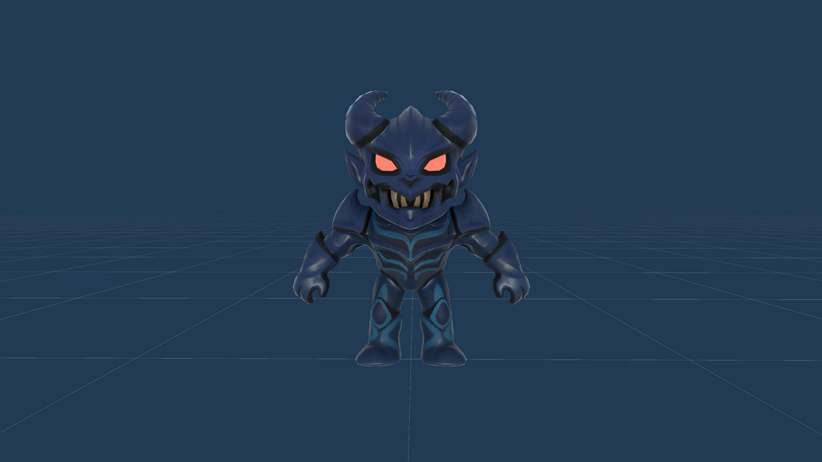 Demon Low Poly