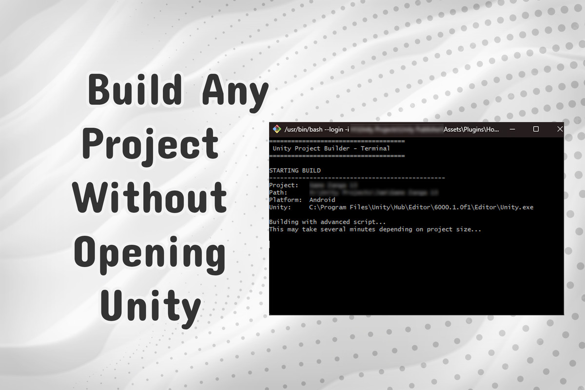 Hot Builder | Build Projects Without Freezing the Editor