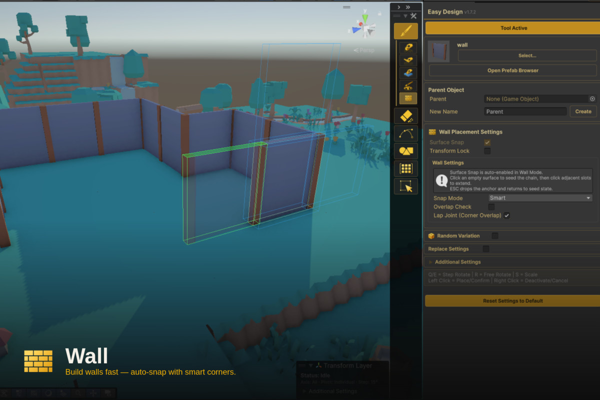 Easy Design - Editor Level Design Tool