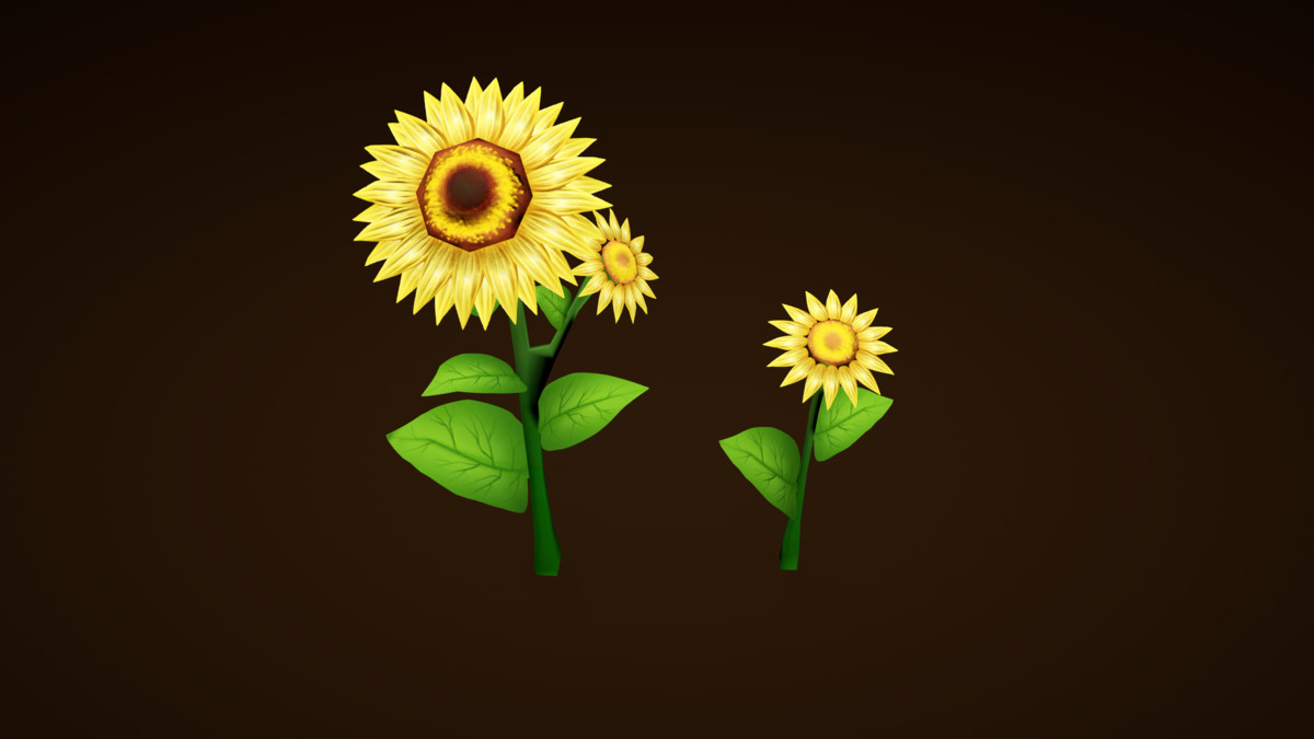 Garden Plants Set