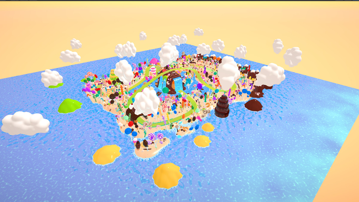P3D: Candy Land (Stylized Fantasy Environment)
