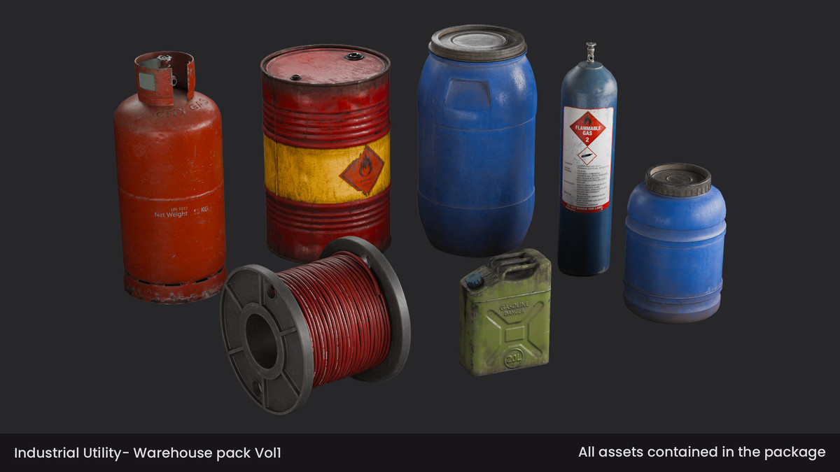 Industrial Utility- Warehouse pack Vol1