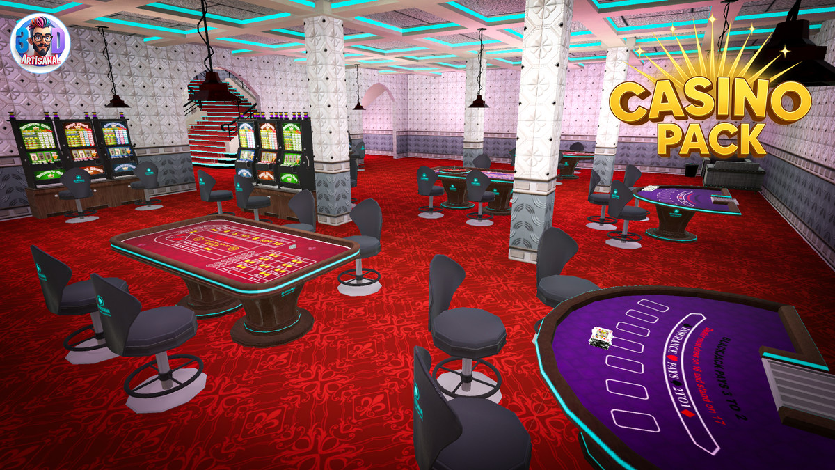 3D Artisanal’s Casino Environment Pack