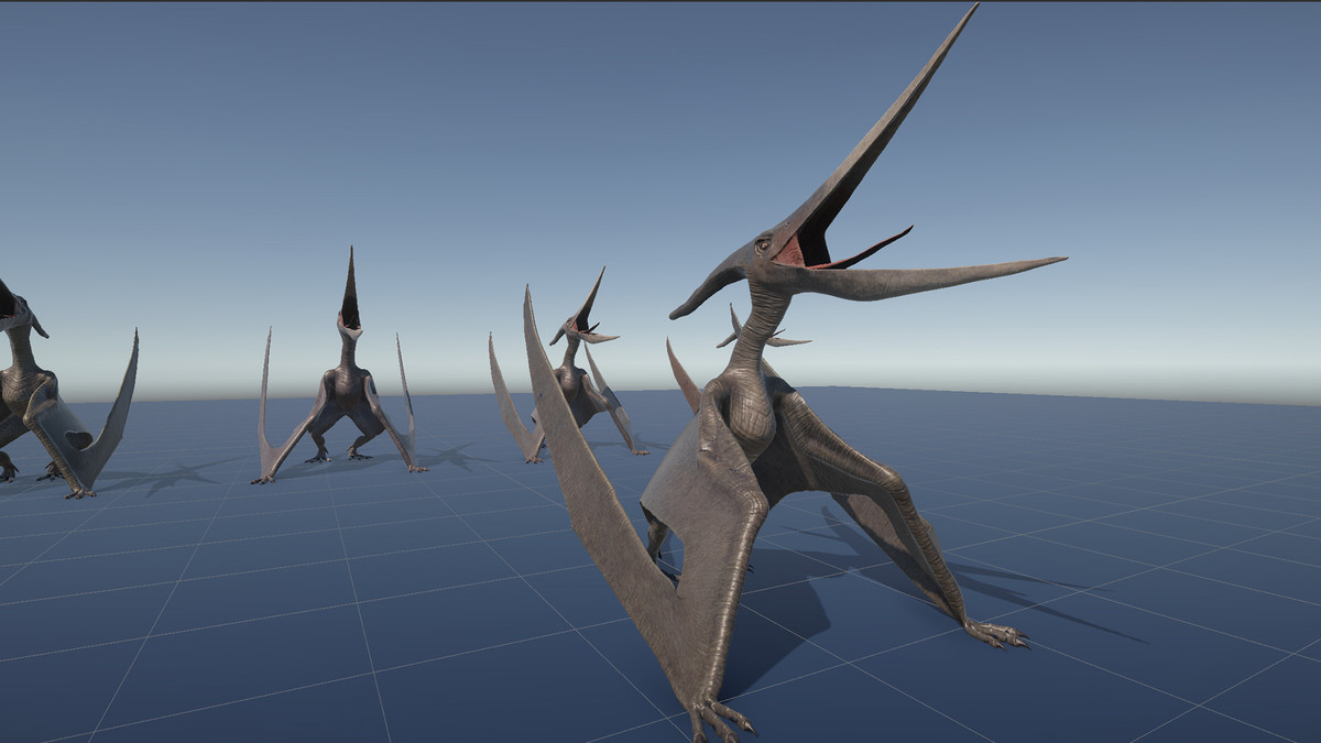 Dinosaur Pteranodon 179 Animations