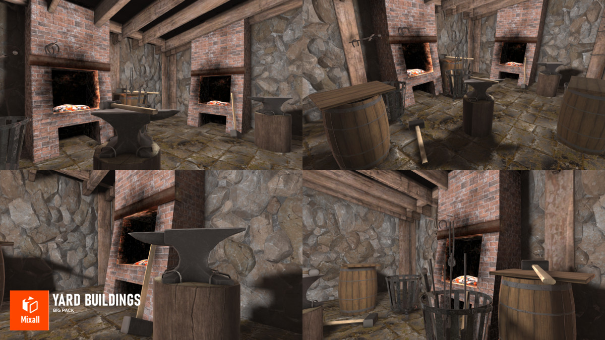 Yard buildings - Big Pack