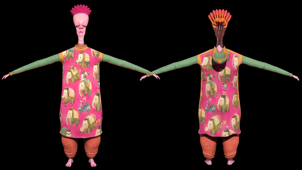 Funky Cartoon Man - Peppo