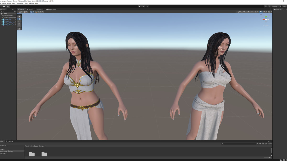Asian Fantasy Women Outfit_1