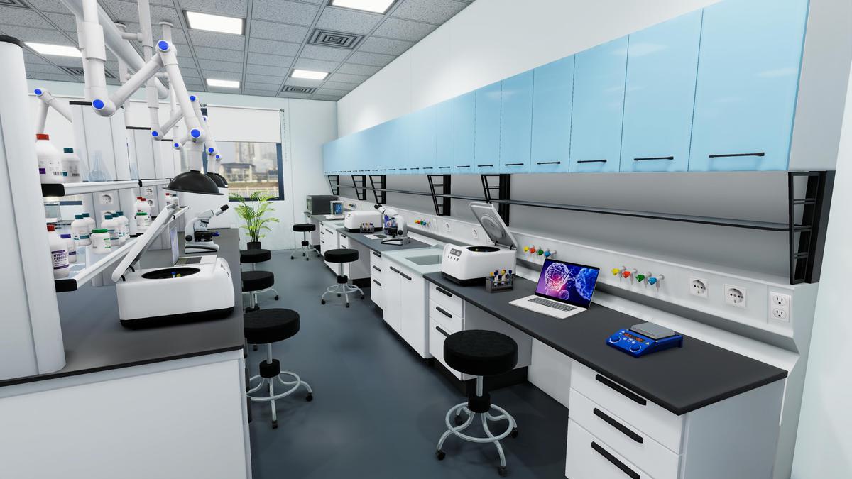 Modular Laboratory Interior