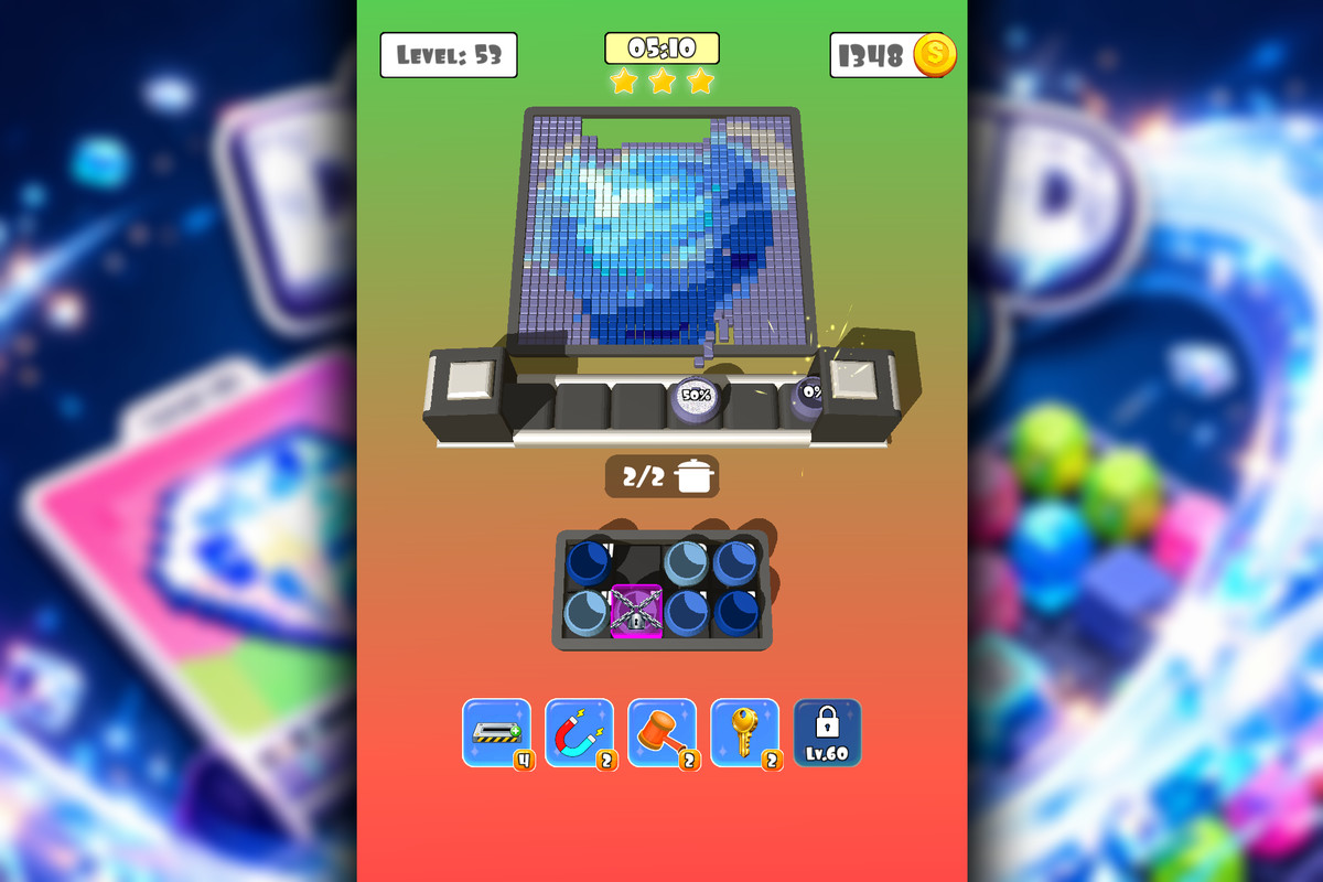 Diamond Loop Sort Puzzle - Complete Mobile Game Template