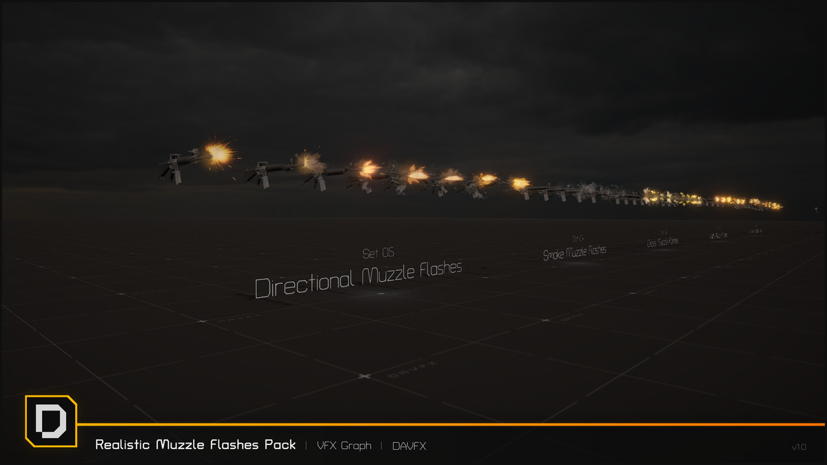 Realistic Muzzle Flashes Pack