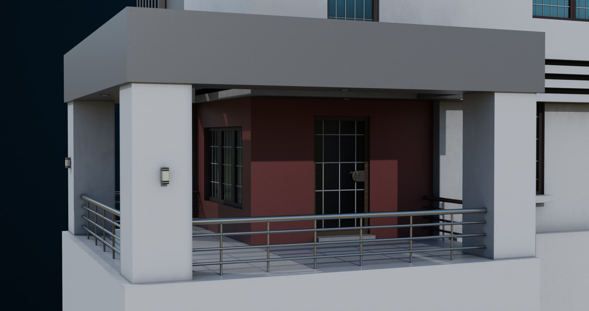 Modern House 01 URP HDRP Textures